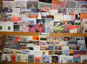 Literature Stand at Shop