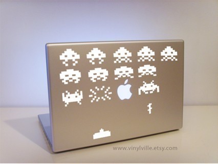 Space Invaders Laptop